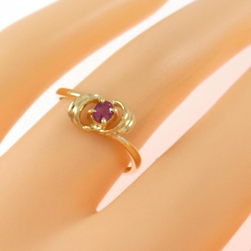 Nhẫn Ruby K18YG - Hàng hiệu Chính hãng 850675