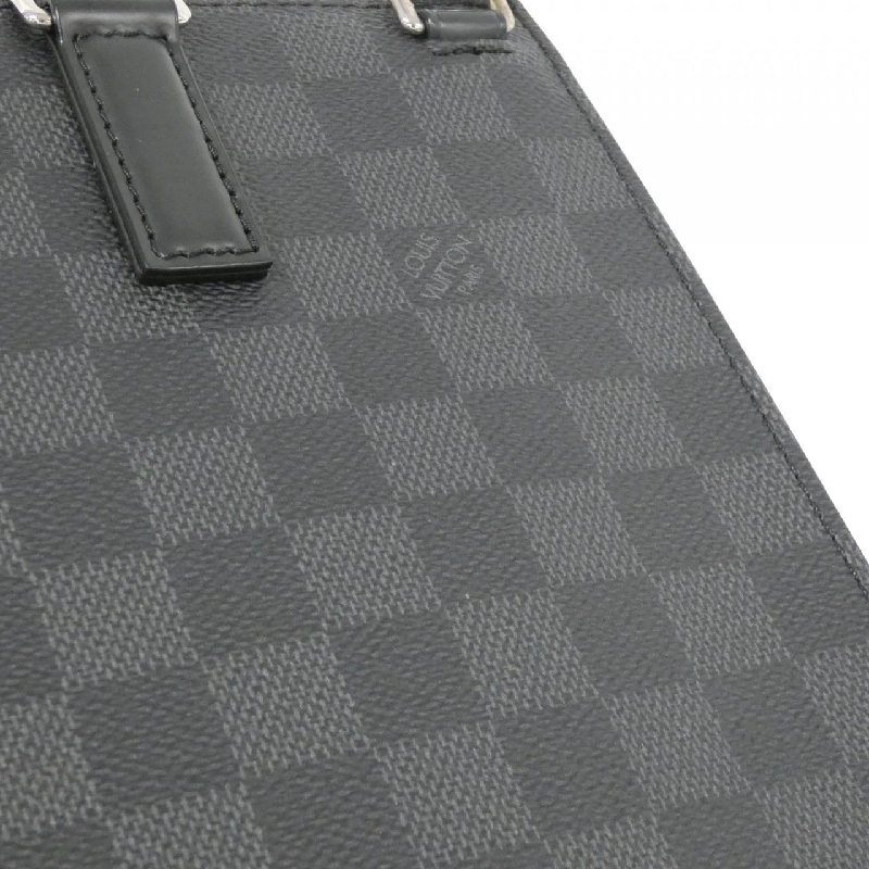 Túi xách messenger Louis Vuitton Damier Graphite Stamp Sac Plat N45276 619634