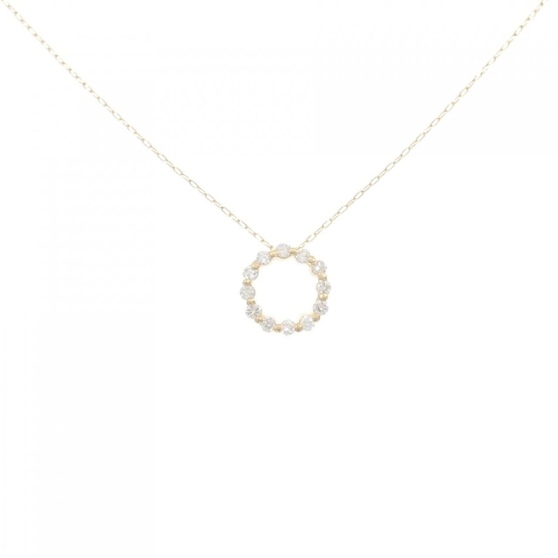 Dây chuyền kim cương K18YG 0.15CT - Hàng hiệu Chính hãng 863455