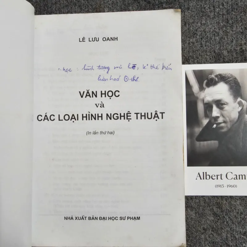 Văn học và các loại hình nghệ thuật 936861