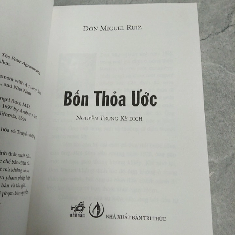 BỐN THOẢ ƯỚC - Don Miguel Ruiz 279069