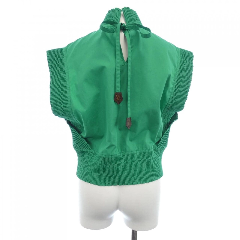 Louis Vuitton LOUIS VUITTON Ruffle Trim Top FOTO40XKG Áo 629733