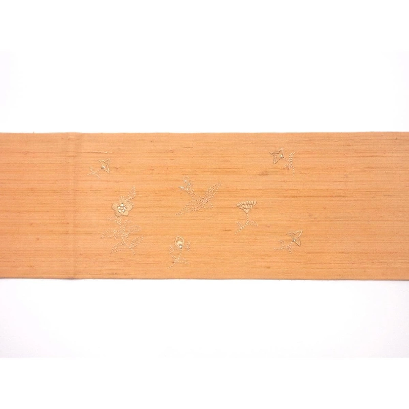 Dây obi Nagoya dệt lụa thêu - Hàng hiệu Authentic 881400