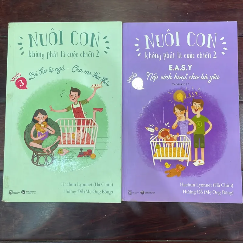 NUÔI CON KHÔNG PHẢI LÀ CUỘC CHIẾN 2 - quyển 2 & 3 - E.A.S.Y - SÁCH MẸ VÀ BÉ  1030305