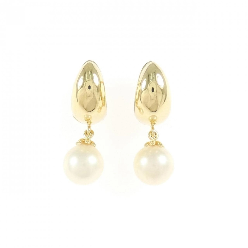 K18YG Bông tai ngọc trai Akoya 6.3mm - Hàng hiệu Chính hãng 871625