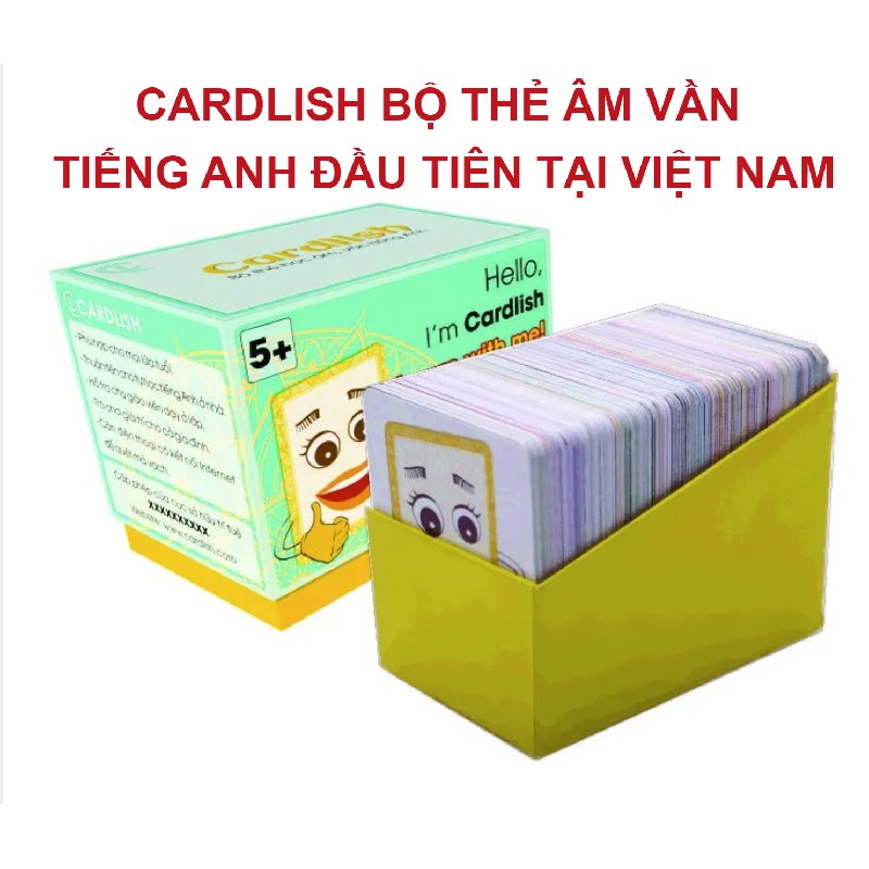 Thẻ học tiếng Anh Cardlish 20863