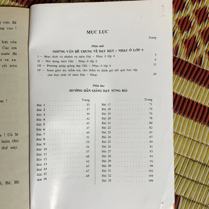 Hát nhạc 4, sách giáo viên  528885