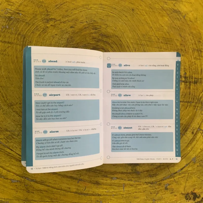 TỰ HỌC 1000 TỪ TIẾNG ANH CĂN BẢN CHO NGƯỜI MỚI BẮT ĐẦU- WOO BO HYUN 1022803