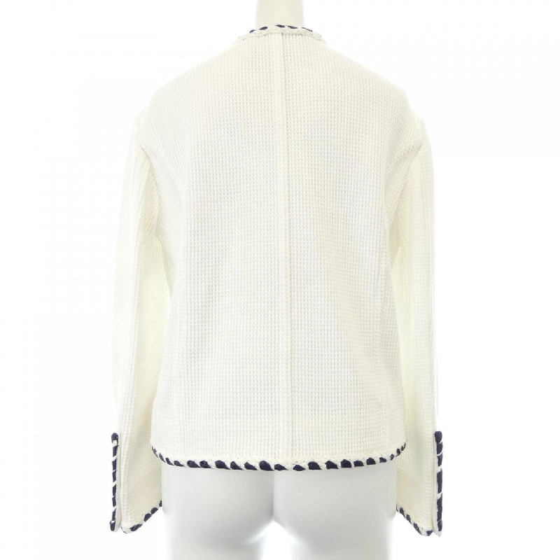 Jacket không cổ CHANEL P70028V60820 21C 630372