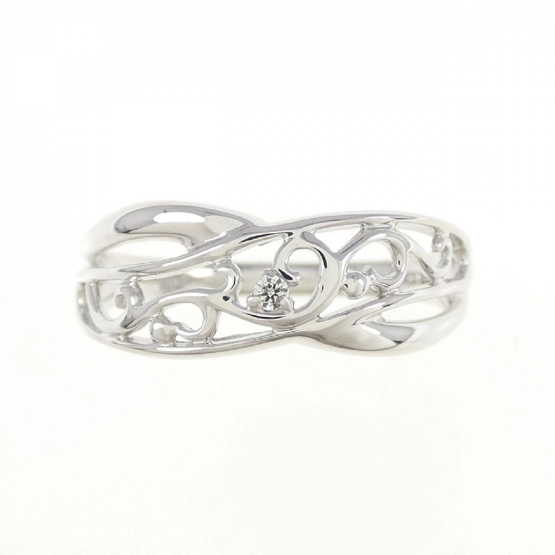 Nhẫn kim cương K10WG 0.01CT 672868