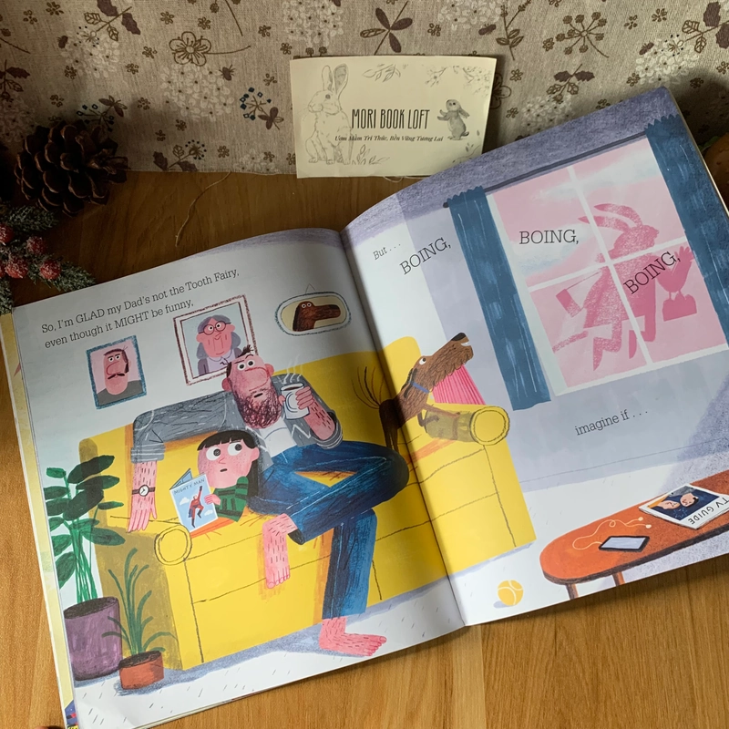 Sách tranh If My Dad Were The Tooth Fairy, Used, Picture Book For Kids 446651