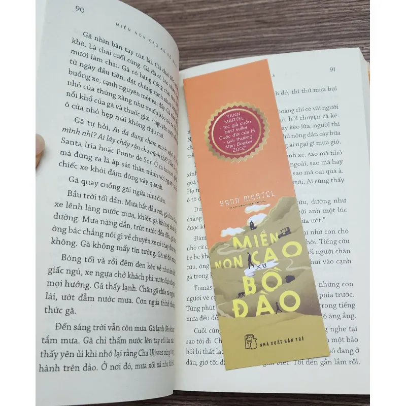 Tiểu thuyết MIỀN NON CAO XỨ BỒ ĐÀO (Yann Martel) 1010464