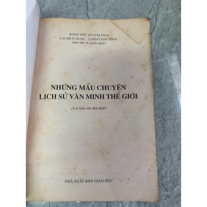 Những mẩu chuyện lịch sử văn minh thế giới  276785