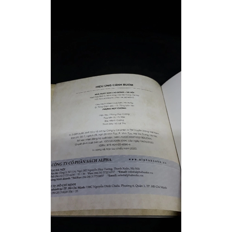 Hiệu ứng cánh bướm 2020 - Andy Andrews new 90% HCM1206 911347