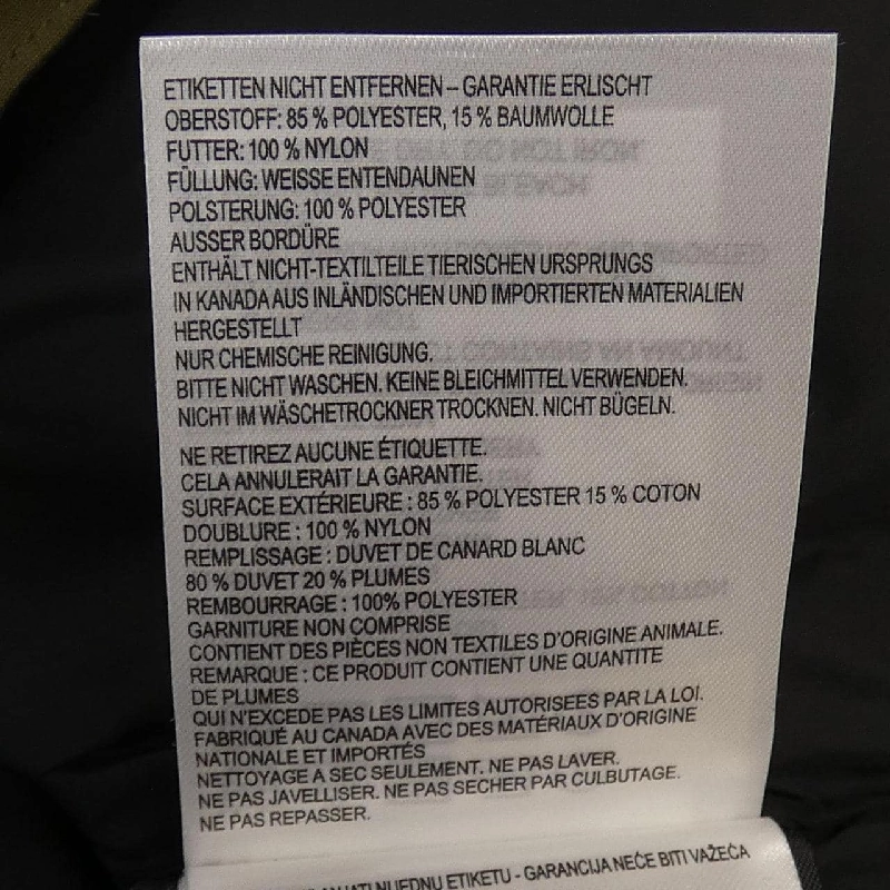 Canada Goose CANADA GOOSE 2832L FREESTYLE Áo vest lông vũ 630344