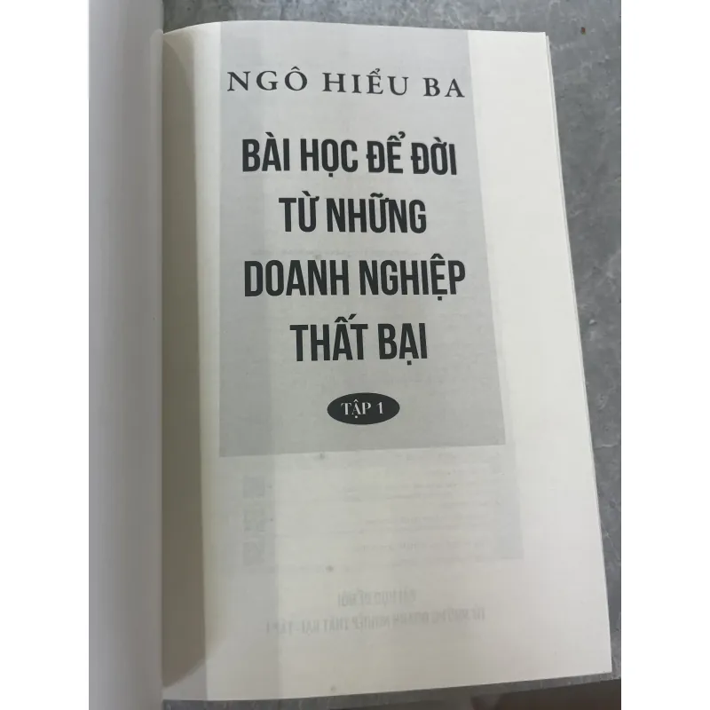 BÀI HỌC ĐỂ ĐỜI TỪ NHỮNG DOANH NGHIỆP THẤT BẠI - HOÀNG ANH 787471