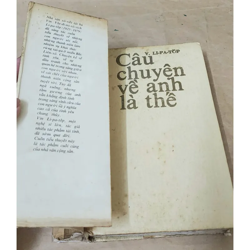 CÂU CHUYỆN VỀ ANH LÀ THẾ - nhà văn Nga Vil Lipatov 713099