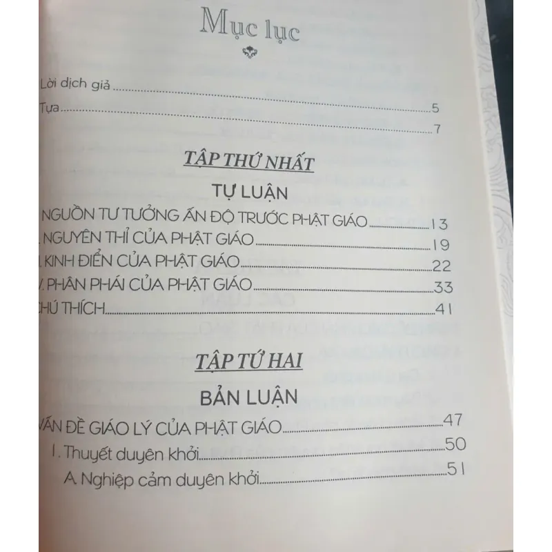 Đại Cương Triết Học Phật Giáo 747631