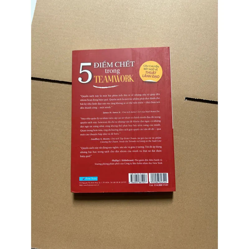 5 điểm chết trong teamwork - PATRICH LENCIONI 675106