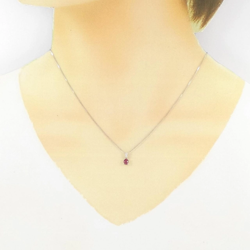 Dây chuyền Ruby PT 0.32CT - Hàng hiệu Chính hãng 864924