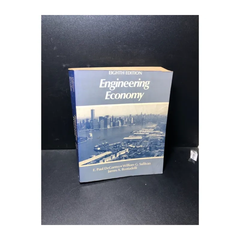 Engineering Economy DeGarmo Sullivan Bontadelli 982018
