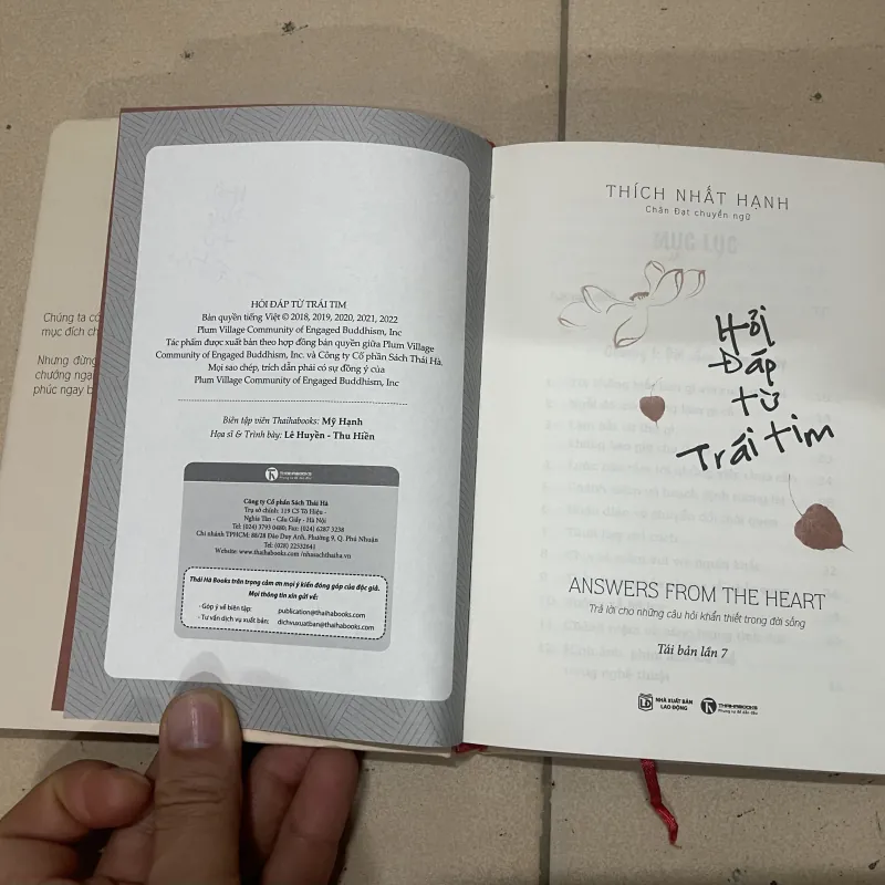 Hỏi đáp từ trái tim - Thích Nhất Hạnh (c47) 926207