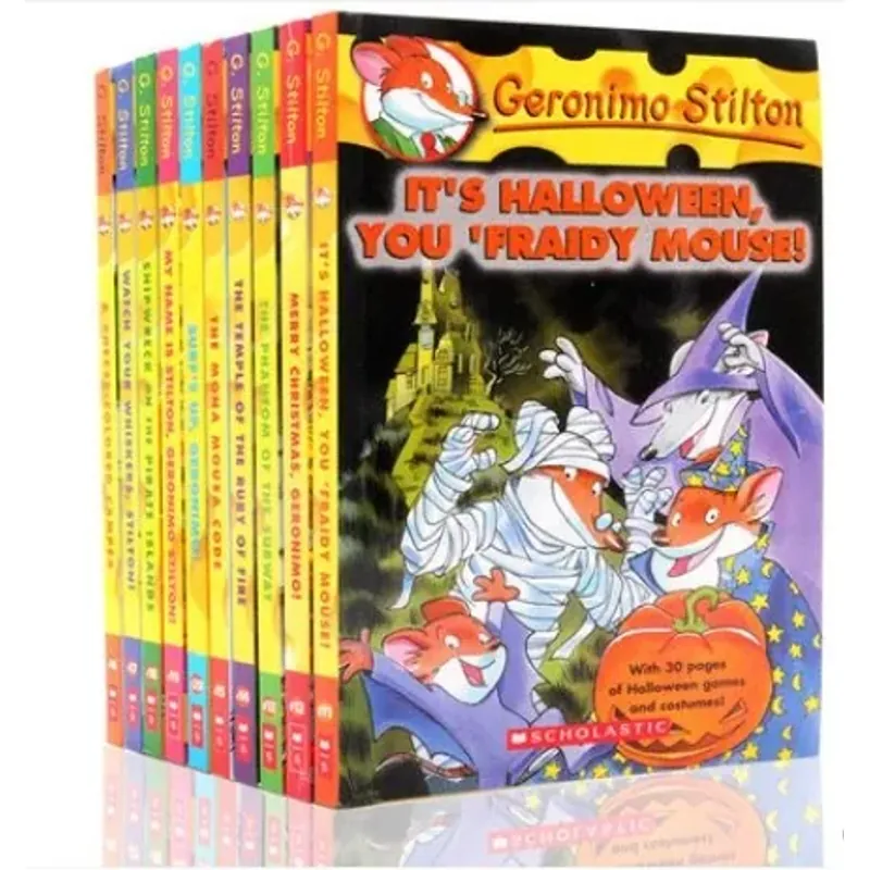 Bộ truyện Geronimo Stilton (combo 10 tập) 565579