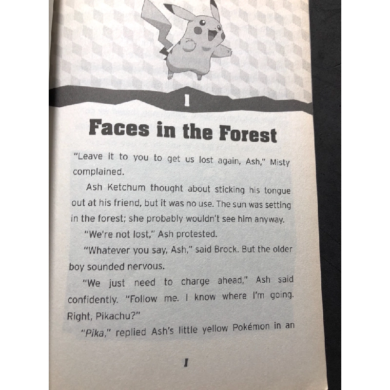 Pokemon Ash Ketchum, pokemon detective mới 85% bẩn nhẹ SCHOLASTIC HPB1508 NGOẠI VĂN 458579