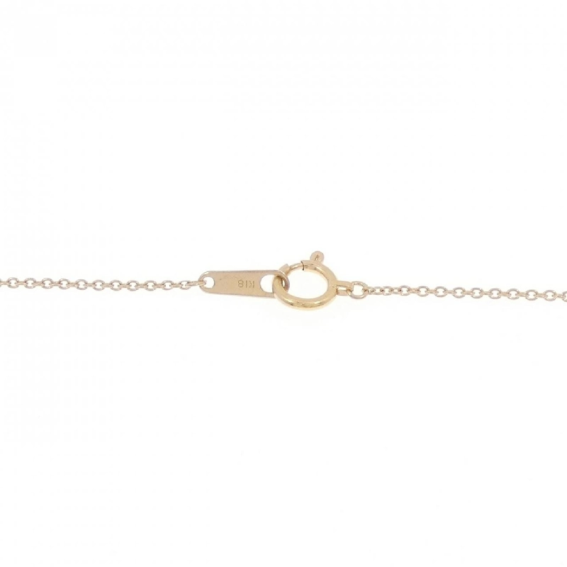 K18PG Dây chuyền hình trái tim kim cương - Hàng hiệu Authentic 862026