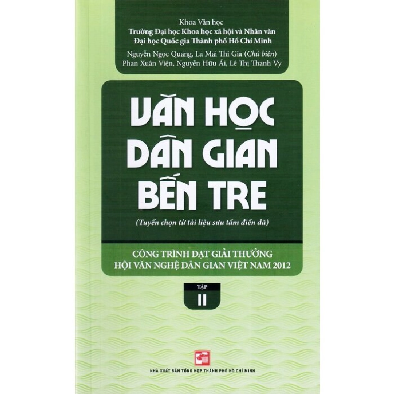 Văn học dân gian Bến Tre - Tập 2 mới 100% Nhiều tác giả 2022 HCM.PO Oreka-Blogmeo 178351