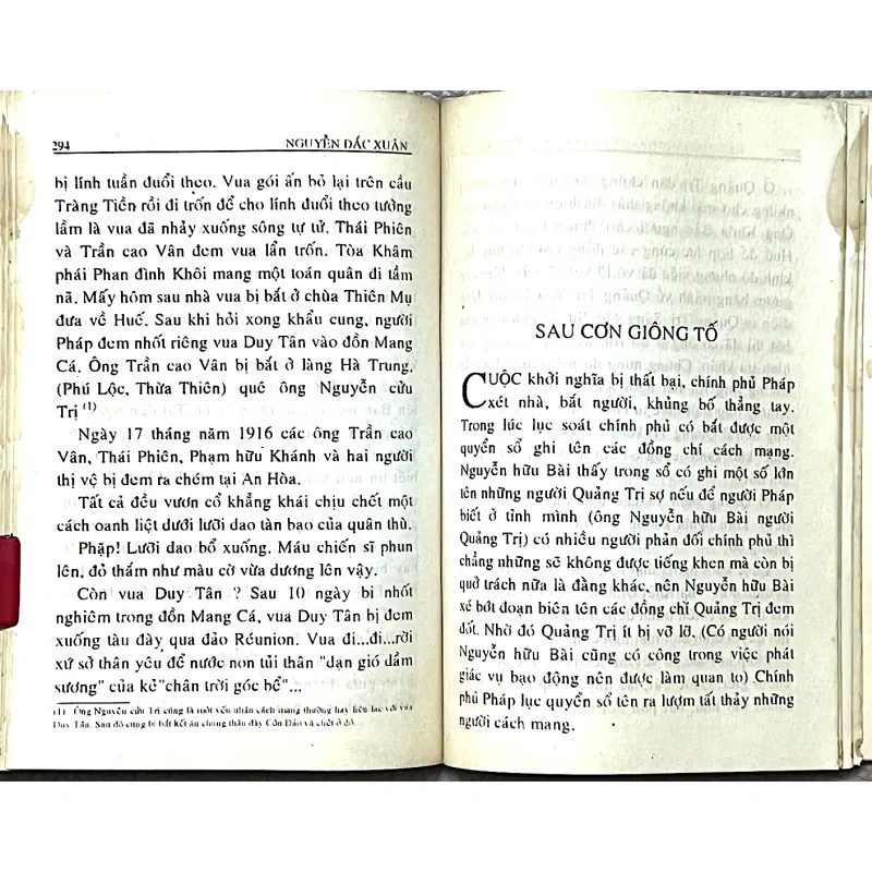 CHUYỆN BA VUA  DỤC ĐỨC - THÀNH THÁI -  DUY TÂN - Soạn giả NGUYỄN ĐĂC XUÂN 1043131