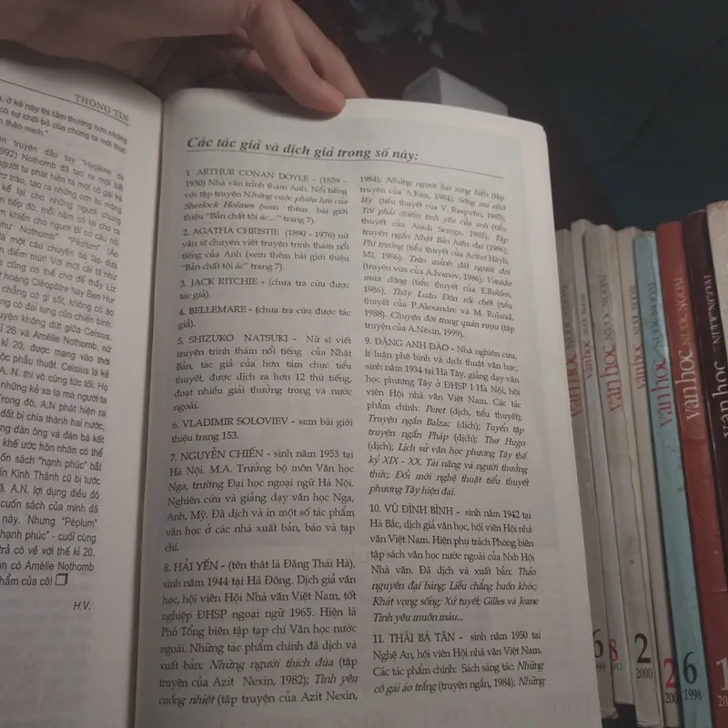 Văn học nước ngoài số 1, 2001 706417