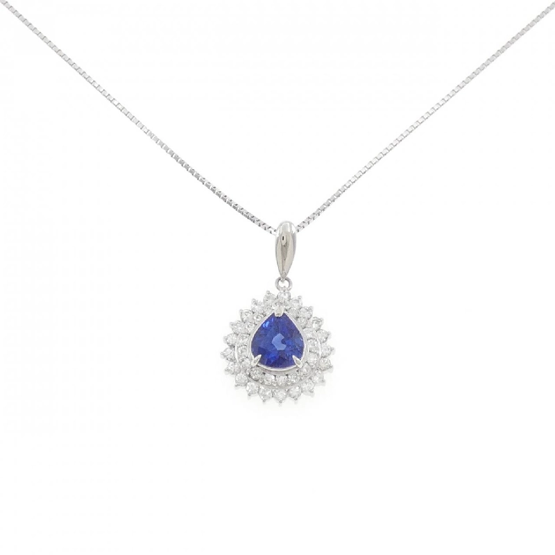 Dây chuyền Sapphire PT900/PT850 1.45CT - Hàng hiệu Chính hãng 857080