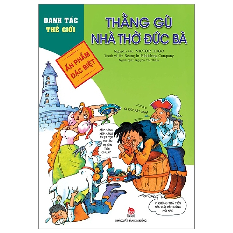 Danh Tác Thế Giới - Thằng Gù Nhà Thờ Đức Bà - Neung In Publishing Company, Victor Hugo (Mới 100%) Truyện thiếu nhi, NXB Kim Đồng - SÁCH ĐẠI HỌC 480339