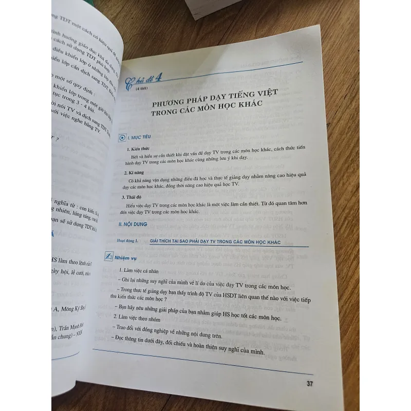 Phương pháp dạy tiếng Việt cho học sinh dân tộc cấp tiểu học  757817