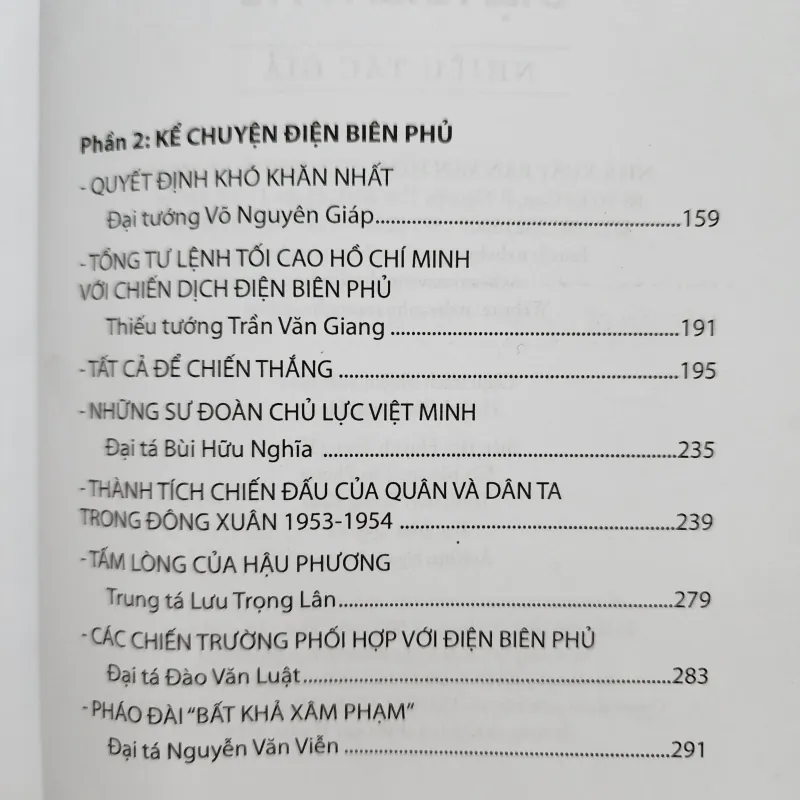 Kể chuyện Điện biên phủ | nhiều tác giả  1000850
