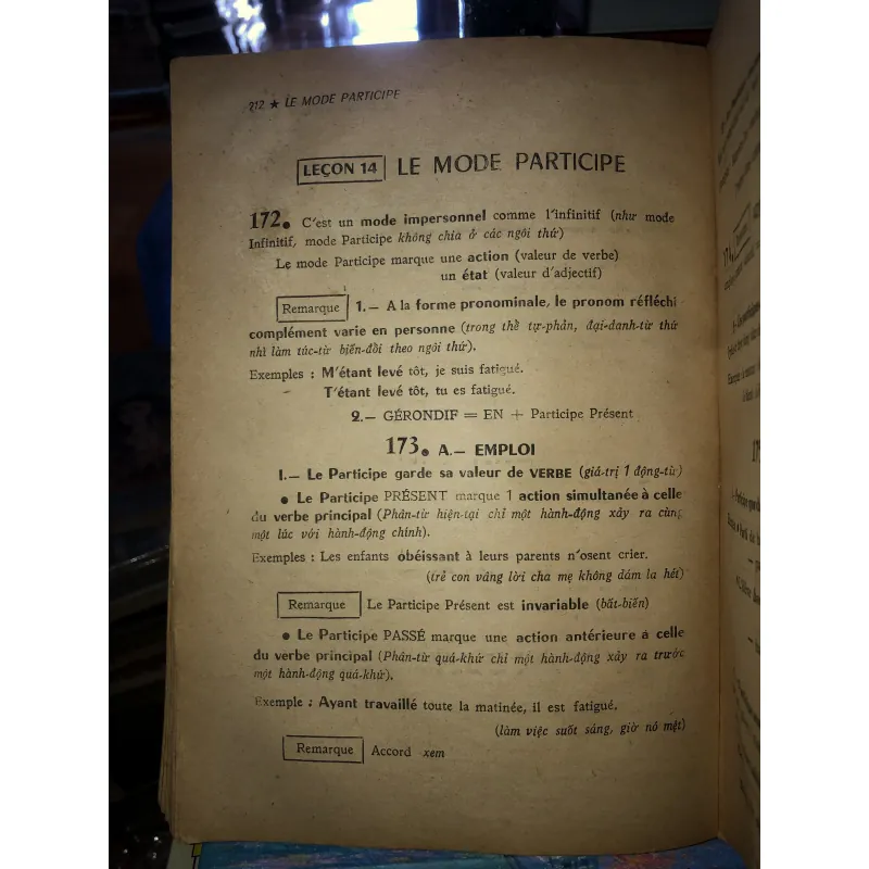 Văn phạm Pháp ngữ - Ô.B. Nguyễn Thanh Trừng 969829