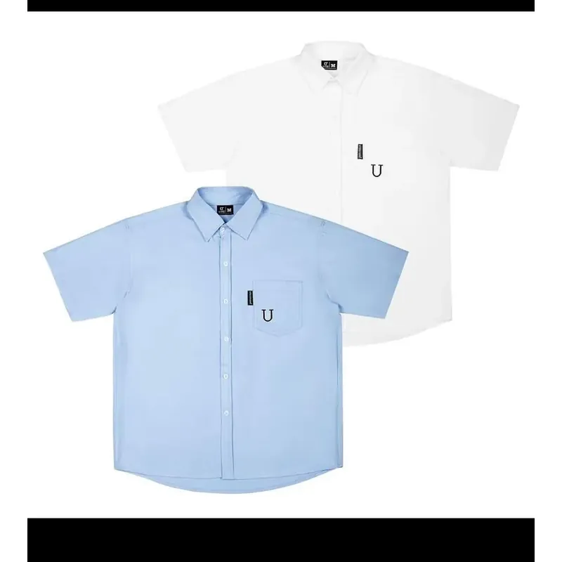 Áo sơ mi xanh kèm cà vạt 728163