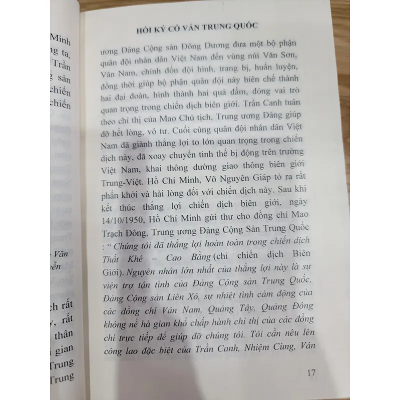 Hồi ký cố vấn Trung Quốc trong chiến tranh Việt Nam  737855