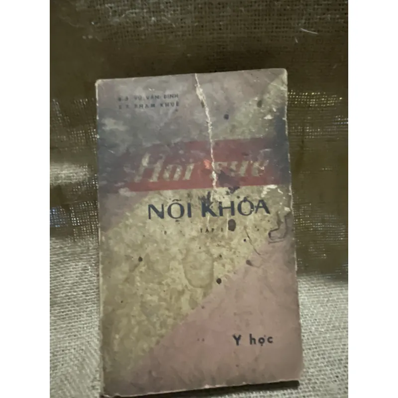 Hồi sức nội khoa tập hai- bìa xấu  800382