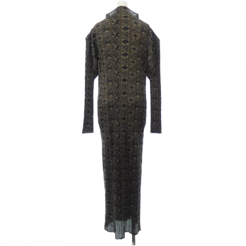 【Mã giảm giá】【Cổ điển】Đầm xếp ly PLEATS PLEASE 650245