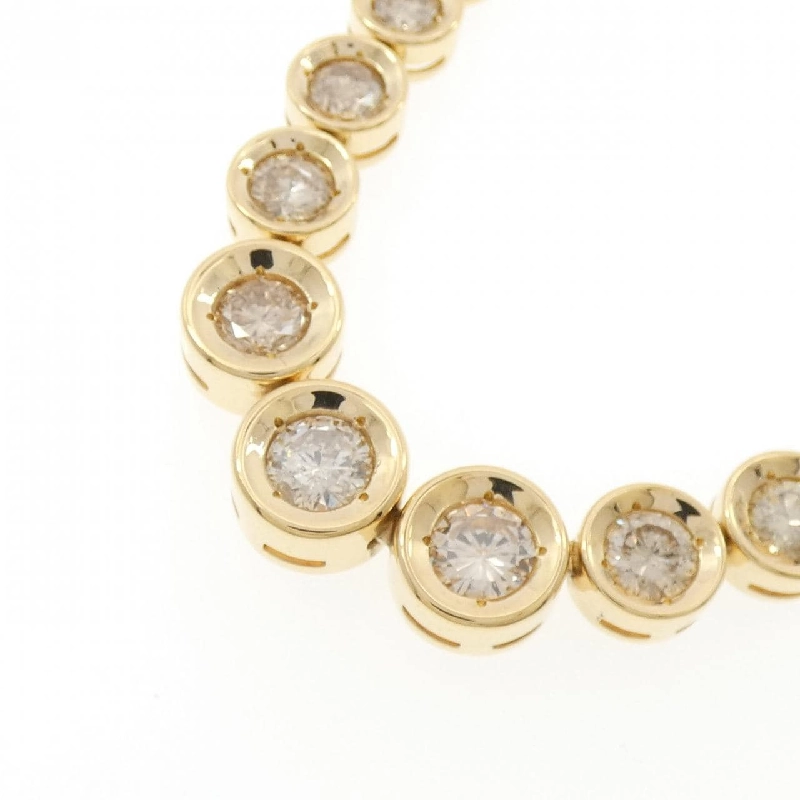 K18YG Dây chuyền kim cương 10.0CT - Hàng hiệu Chính hãng 863177