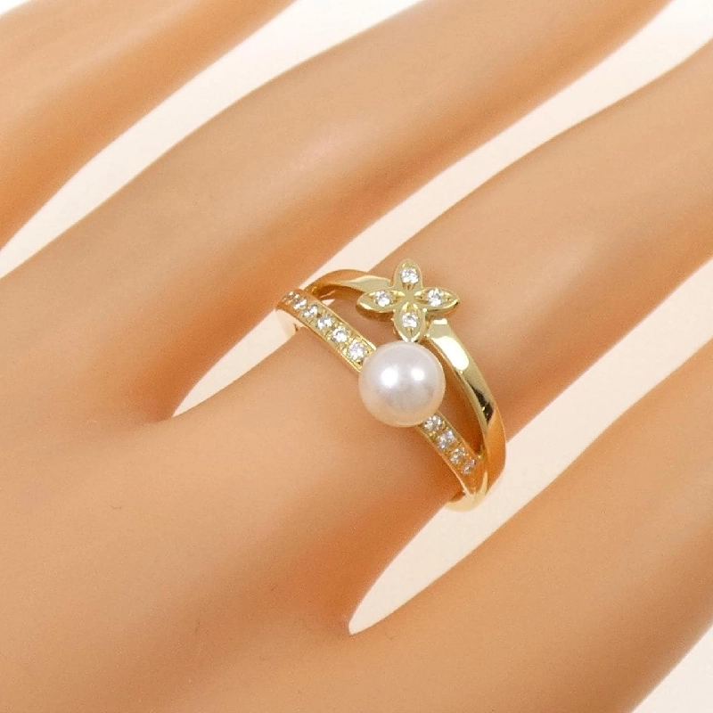 Nhẫn ngọc trai Akoya Mikimoto 5.5mm - Hàng hiệu Authentic 837556