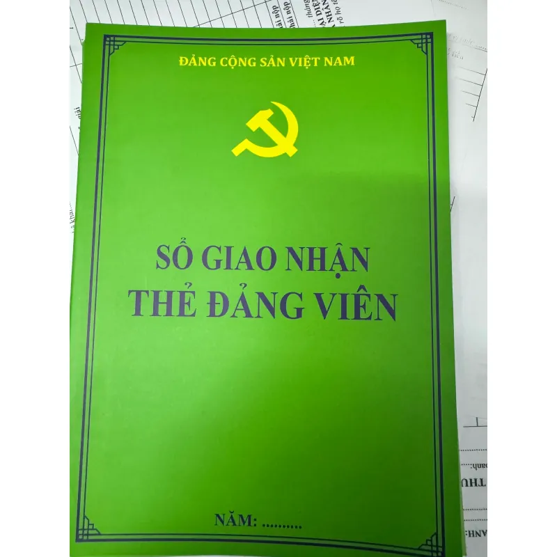 S125. SỔ GIAO NHẬN THẺ ĐẢNG VIÊN 1002456