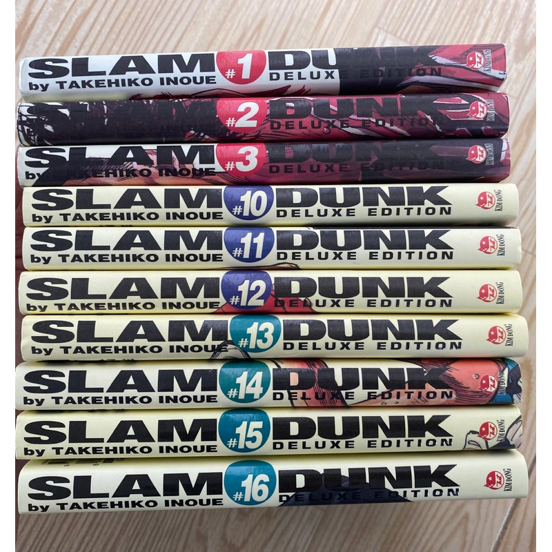 TRUYỆN TRANH SLAMDUNK TẬP 13 DELUXE EDITION - NHƯ MỚI 163379