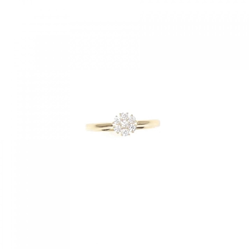 Nhẫn kim cương hoa K18YG 0.15CT - Hàng hiệu Authentic 856067