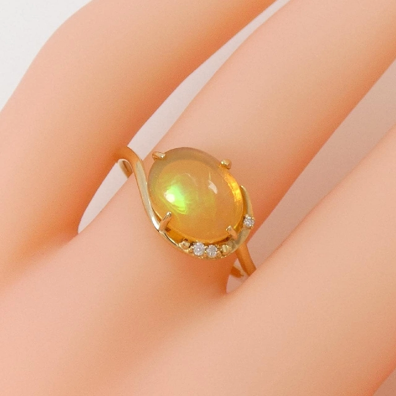 Nhẫn Opal K18YG 1.30CT - Hàng hiệu Chính hãng 849895