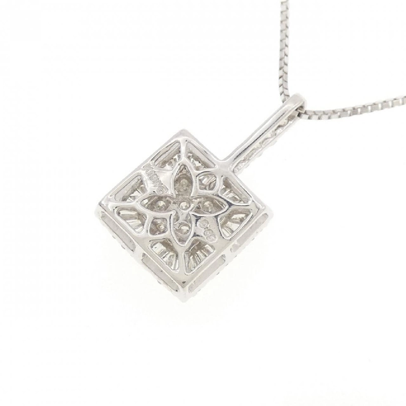 K18WG Dây chuyền kim cương 0.65CT - Hàng hiệu Chính hãng 866771