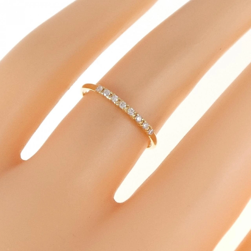 Nhẫn kim cương K18YG 670885