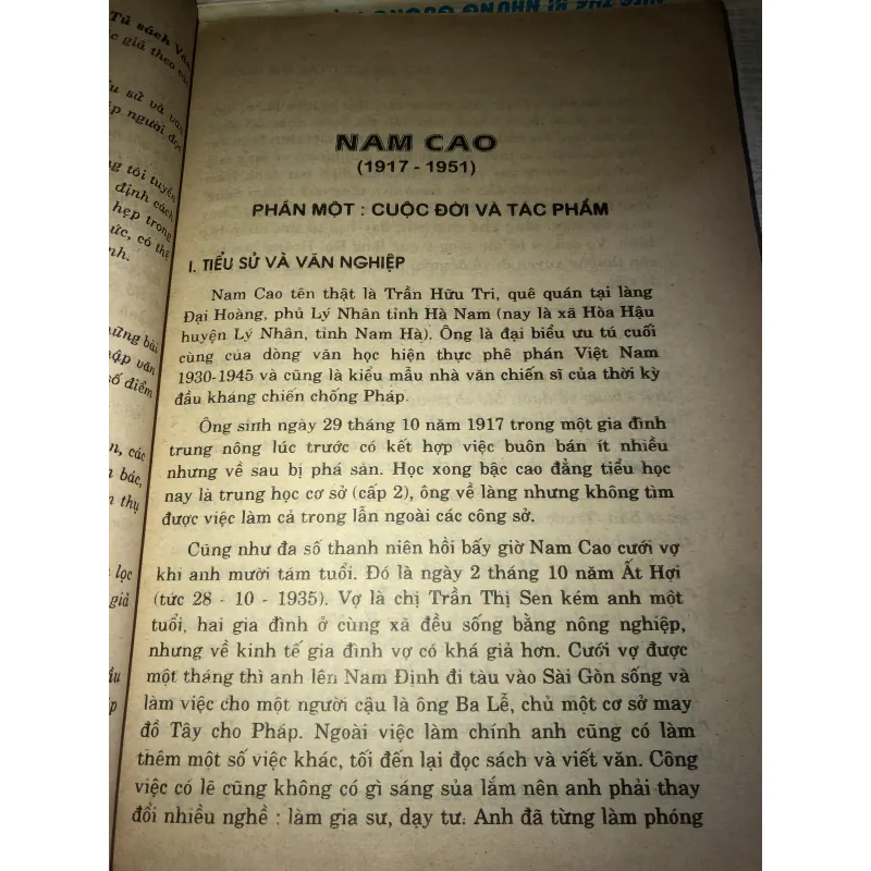 Nam Cao Vũ Trọng Phụng-Phó Tiến Sĩ Hồ Sĩ Hiệp 956897